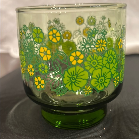 Libbey Crazy Daisy Spring Blossom Vintage Drinking Glasses set of 4 LAST ONES!! - Picture 8 of 10